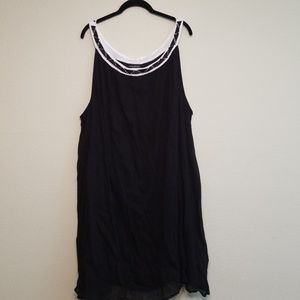 Nwt Lane Bryant Black Beaded Size 26 28 Dress